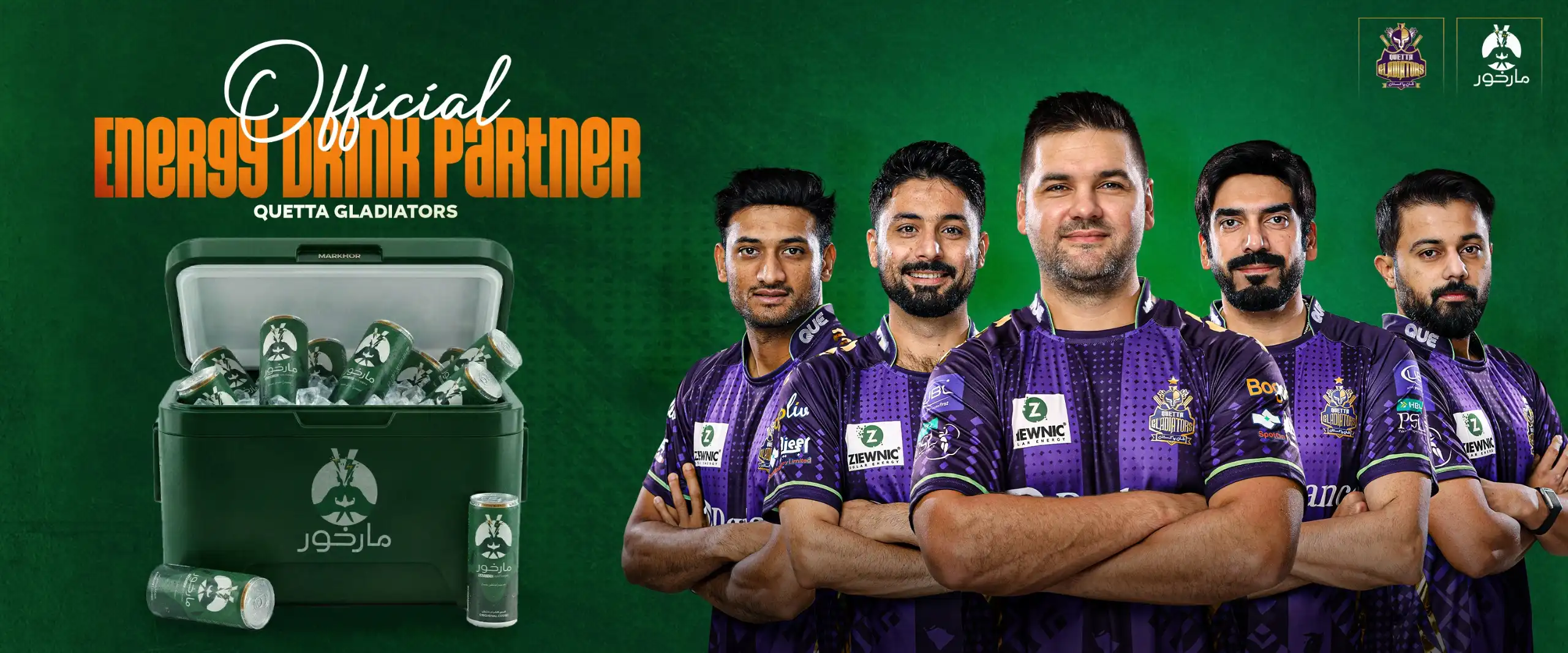 Quetta Gladiators Official Energy Partner