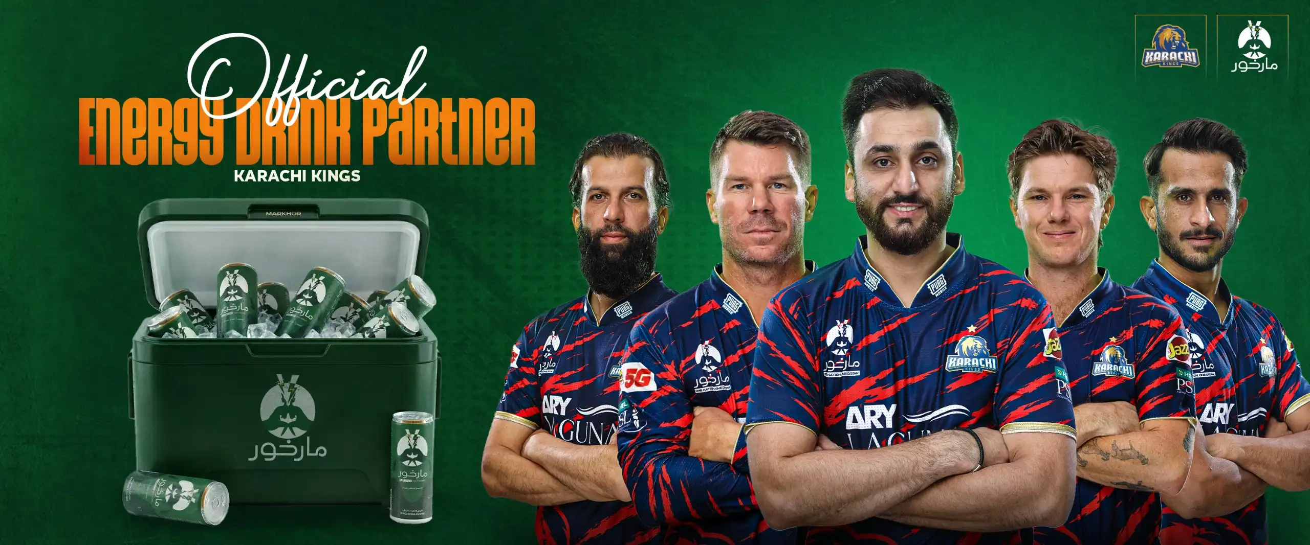 Karachi Kings PSL Official Energy Partner